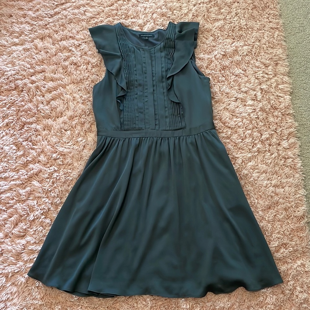 Banana Republic Grey Knee Length Dress